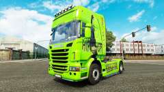 La peau de Hip-Hop sur le tracteur Scania pour Euro Truck Simulator 2