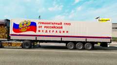 Auflieger Transport der humanitären Fracht für Euro Truck Simulator 2