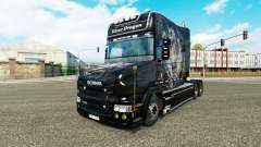 Silver Dragon skin für den Scania T truck für Euro Truck Simulator 2