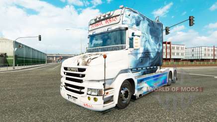 La fumée de la peau pour camion Scania T pour Euro Truck Simulator 2