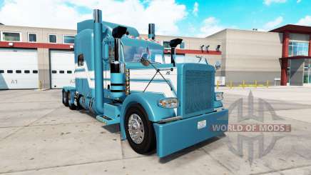 La Glace bleue de la peau pour le camion Peterbilt 389 pour American Truck Simulator