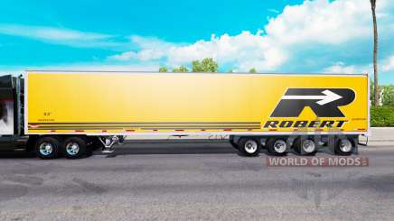 Quatre essieux de la semi-remorque pour American Truck Simulator