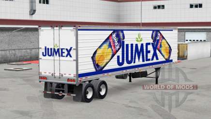 Jumex Haut auf der reefer-trailer für American Truck Simulator