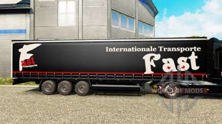 Rapidement la peau Internationale de Transport sur semi-remorque pour Euro Truck Simulator 2