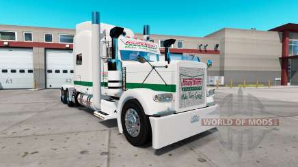 Haut knusprig-cremigen für die truck-Peterbilt 389 für American Truck Simulator