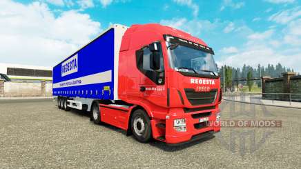 La peau Regesta pour Iveco camion pour Euro Truck Simulator 2