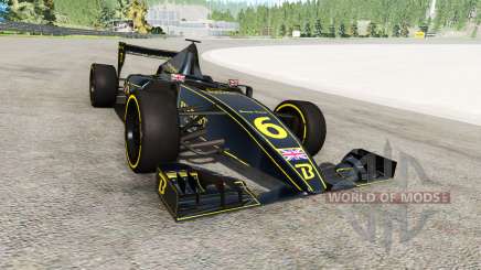 La voiture de formule 1 v1.1 pour BeamNG Drive