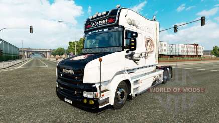 Gagarine de la peau pour camion Scania T pour Euro Truck Simulator 2