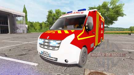 Renault Master Ambulance v2.0 pour Farming Simulator 2017