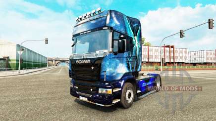 L'Ange bleu de la peau pour Scania camion pour Euro Truck Simulator 2