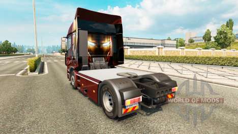 Haut Eisen Mann auf einem Traktor Iveco für Euro Truck Simulator 2