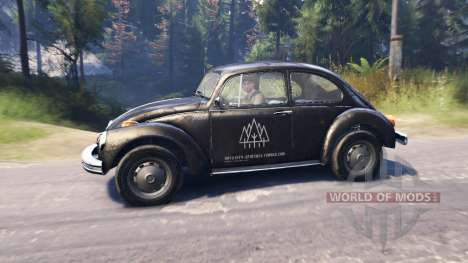 Volkswagen Beetle Custom v2.0 pour Spin Tires