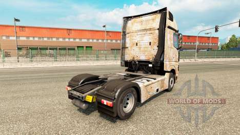 Haut Rusty auf dem Traktor Mercedes-Benz für Euro Truck Simulator 2