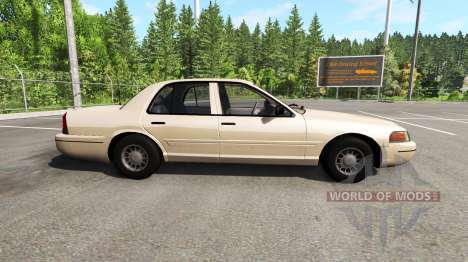 Ford Crown Victoria 1999 v2.0c pour BeamNG Drive