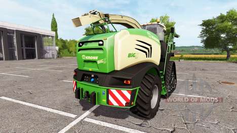 Krone BiG X 580 pour Farming Simulator 2017