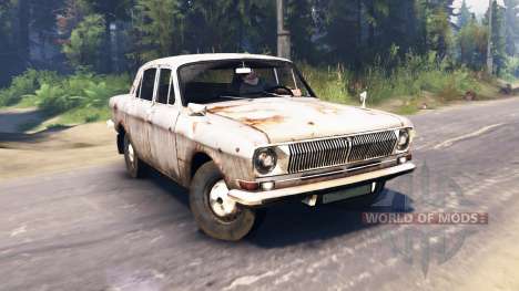 GAZ-24 Volga étoiles pour Spin Tires