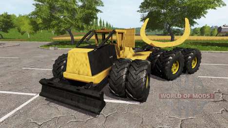 Tigercat 635E clambunk für Farming Simulator 2017