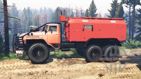 Ural-4320 Explorateur Polaire v15.0 pour Spin Tires