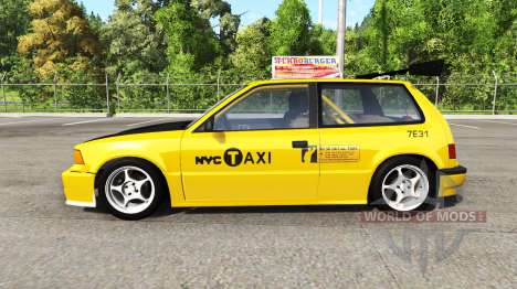 Ibishu Covet New York Taxi v0.8.0.1 pour BeamNG Drive