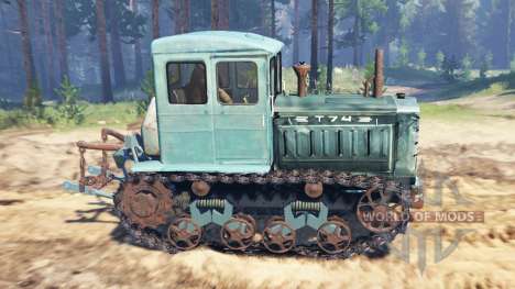 T-74 pour Spin Tires