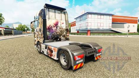 Haut-Angriff auf die Titanen auf Traktor MAN für Euro Truck Simulator 2