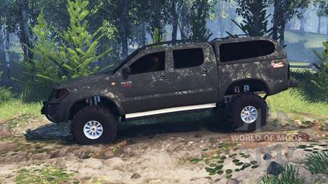 Toyota Hilux 2013 v4.0 pour Spin Tires