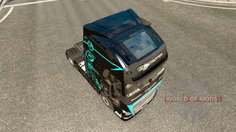 La peau Hi-Tech chez Volvo trucks pour Euro Truck Simulator 2