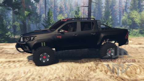Toyota Hilux Double Cab 2016 v2.0 pour Spin Tires