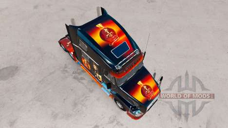 La peau de Fille sur le camion Volvo VNL 780 pour American Truck Simulator