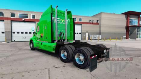 Boyd Transport de la peau pour le camion Peterbi pour American Truck Simulator