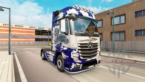 Haut Biomechaniks für Traktor Mercedes-Benz für Euro Truck Simulator 2