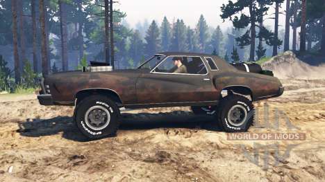 Chevrolet Monte Carlo 1973 Mad Max für Spin Tires