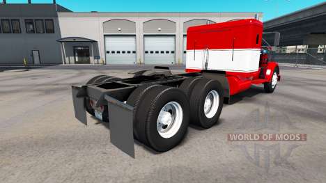 Die Haut auf dem truck Texaco Kenworth 521 für American Truck Simulator