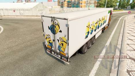 Haut Schergen auf den trailer für Euro Truck Simulator 2