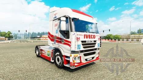 La peau de Luis Lopez sur le camion Iveco pour Euro Truck Simulator 2