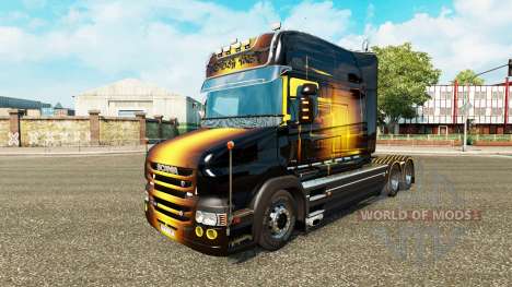 Golden skin für LKW Scania T für Euro Truck Simulator 2