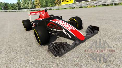 La formule 1, voiture de course v2.0 pour BeamNG Drive