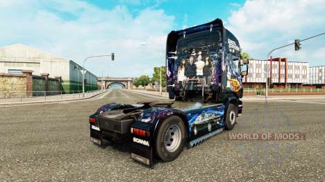 La peau Fast & Furious pour Scania camion pour Euro Truck Simulator 2