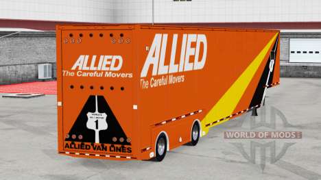 Kühl-Sattelauflieger für American Truck Simulator