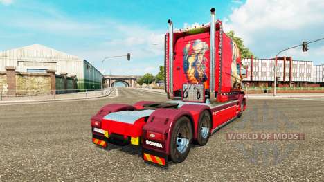 Beau skin pour camion Scania T pour Euro Truck Simulator 2