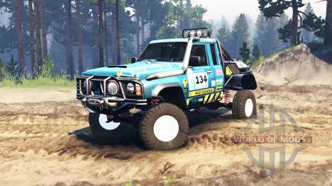 Nissan Patrol GQ pour Spin Tires