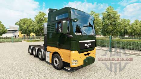 MAN TGX 8x4 v1.8 pour Euro Truck Simulator 2