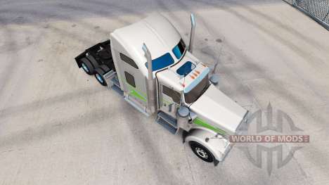 Haut Movin auf Zugmaschine Kenworth W900 für American Truck Simulator
