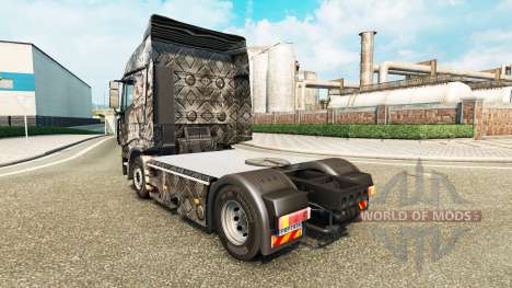 La peau Squelette Guerrier pour camion Iveco pour Euro Truck Simulator 2