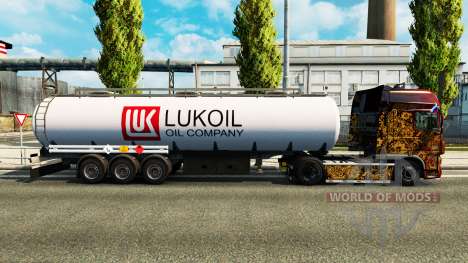 Skins du carburant semi-remorque pour Euro Truck Simulator 2