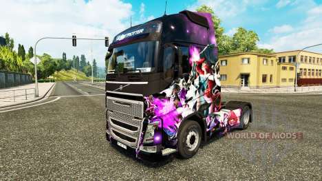 La peau de League of Legends sur un camion Volvo pour Euro Truck Simulator 2