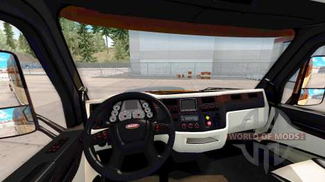 Le Platinium intérieur pour Peterbilt 579 pour American Truck Simulator