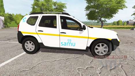 Dacia Duster SAMU pour Farming Simulator 2017