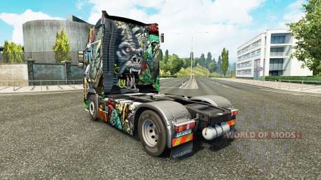 Skin Monster Angriff bei Volvo trucks für Euro Truck Simulator 2