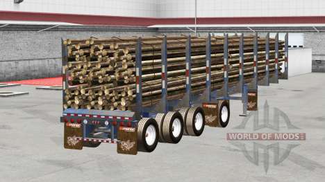 Un camion semi-remorque Manac pour American Truck Simulator